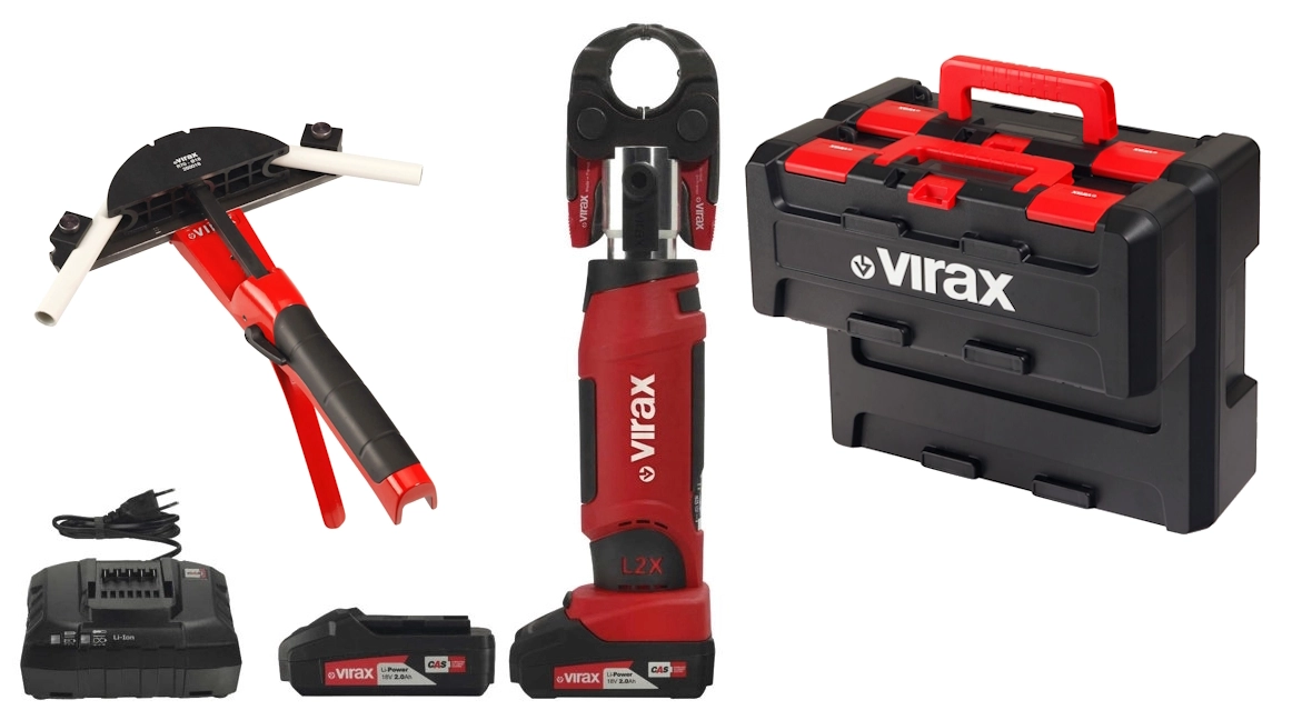 Zaciskarka Virax Viper® L2X Cas System + Zacisk Główny WKŁADKI U16