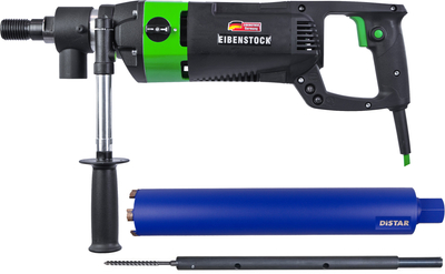 Wiertnica diamentowa Eibenstock ESD 162 2200W + korona 82 mm + wiertło prowadzące 03E25000 XE5