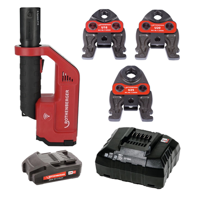 Zaciskarka ROMAX® COMPACT 3 2Ah CAS + U16, U20, U25