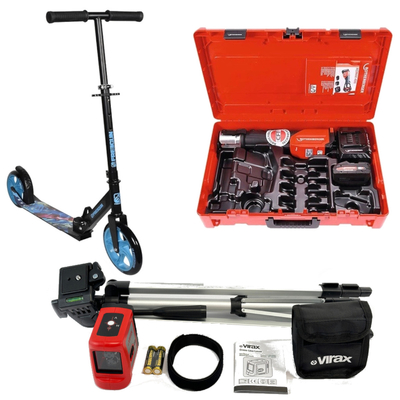 Rothenberger ROMAX 4000 Zaciskarka do rur w walizce Rocase / 18 V 4.0 Ah + Laser i Smartwatch