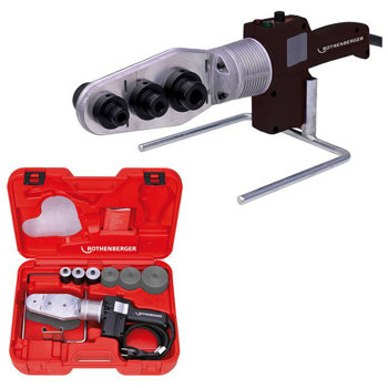 Zgrzewarka do rur ROWELD P 63 S-6 w zestawie (20, 25, 32mm) ROTHENBERGER 53892X