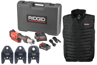 Zaciskarka do rur Ridgid RP 351-B + V 15-18-22