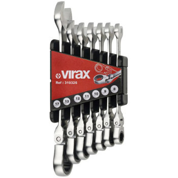 Zestaw kluczy główkowych z grzechotką 8-17 mm VIRAX 310325