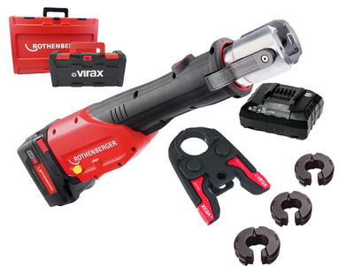 Zaciskarka Rothenberger ROMAX 4000 na wkładki + 3 WKŁADKI U