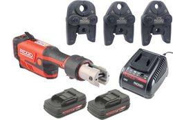 Zaciskarka Ridgid RP 351-B dwa aku + U 16-20-25