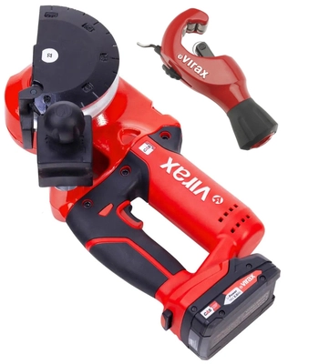 Giętarka akumulatorowa 18V Ministem® do plastiku 251781 16-20-26mm + Obcinak VIRAX ZR 35