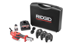 Zaciskarka Ridgid RP 115 micro-Press szczęki U16-20-25 akumulator 2.5 Ah ładowarka