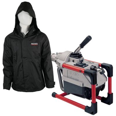 Przepychacz do rur kanalizacji RIDGID K60SP A25 16mm + 22mm + Kurtka 3w1