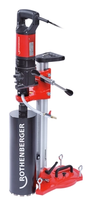 Wiertnica diamentowa Rothenberger Rodiacut 150 z napędem Rodiadrill 200 3-biegowa 200mm 2700W FF34160