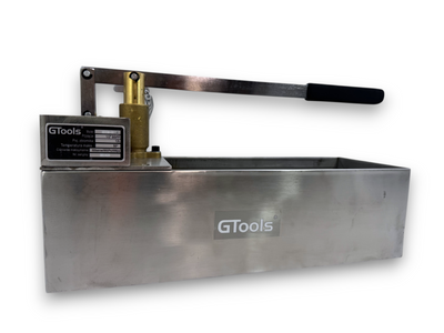 GTOOLS G-PUMP1260 INOX ręczna pompa kontrolna do prób ciśnieniowych 60 bar