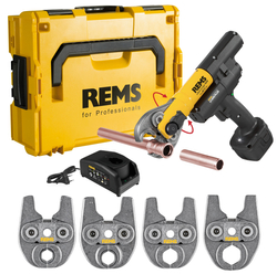 Zaciskarka REMS Mini-Press 14V ACC Basic-Pack + TH16, TH20, TH26, TH32