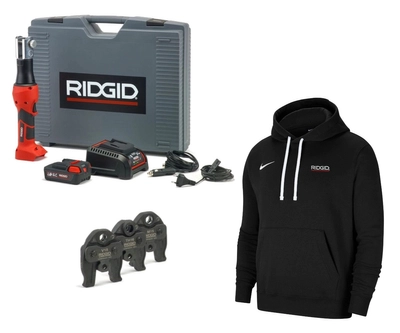 Zaciskarka Ridgid RP 219 ze szczękami M 15-18-22 Bluza Gratis