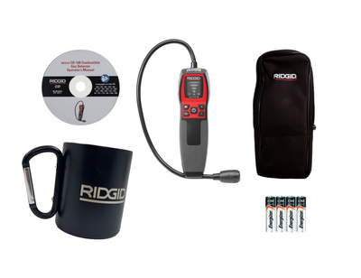 Detektor / wykrywacz / czujnik gazu RIDGID micro CD-100 + Kubek