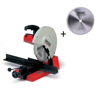 Przecinarka do metalu piła tarczowa do rur Ridgid 590L 355mm 2200W + Tarcza