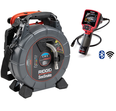 Kamera Inspekcyjna Model SeeSnake® microDRAIN APX z kamerą CA-350X Bluetooth + WiFi 77593