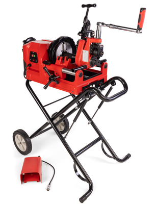 SUPER PROMO Gwintownica / gwinciarka do rur 3 '' Gtools GTronic 3 na wózku + Rowkarka COMBO 1-6" za 1zł