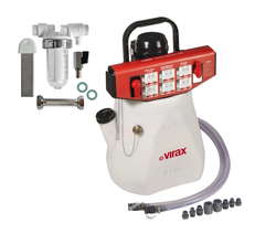 Pompa do przepychania usuwania kamienia kotłowego Virax 295020 + filtr magnetyczny do pomp