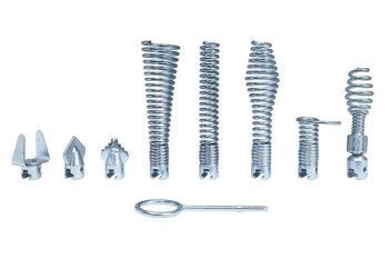 Zestaw 8 końcówek roboczych na sprężynę 16mm